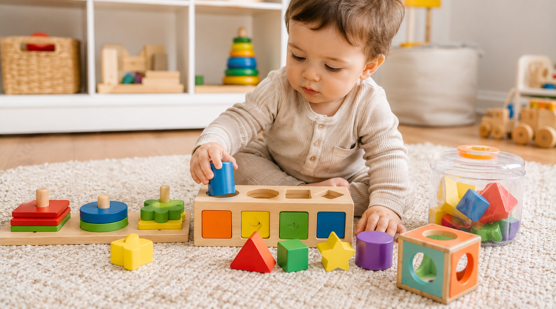 Best Educational Toys for Toddlers 18–24 Months That Teach Colors and Shapes