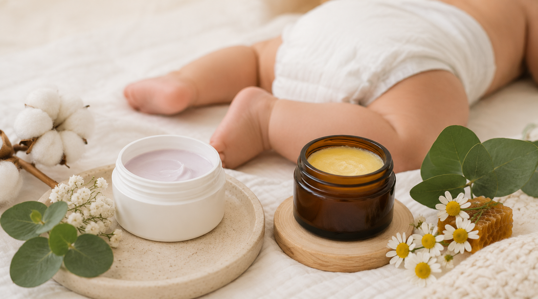 Newborn Diaper Rash Cream: Zinc Oxide vs Natural Balm Compared