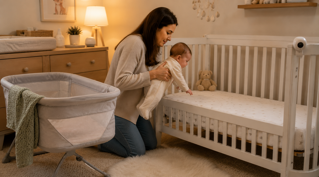 How to Transition Baby From Bassinet to Crib Without Sleep Regression
