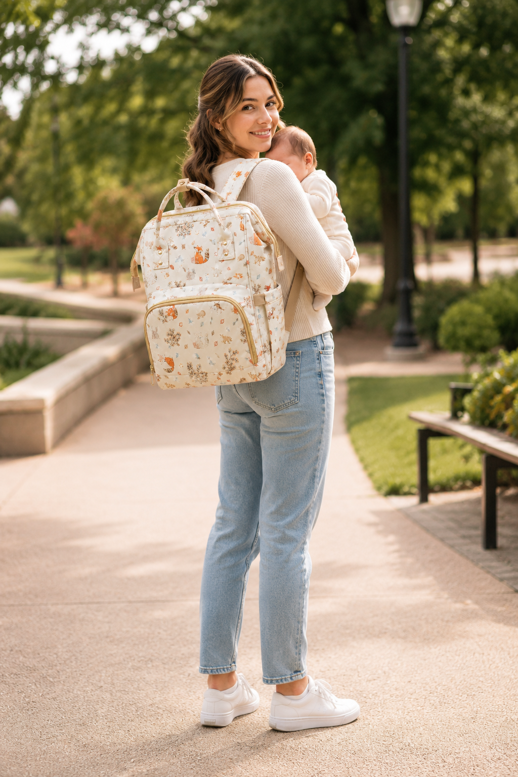 Waterproof Diaper Bag – The Stylish Mom's Ultimate Travel Companion
