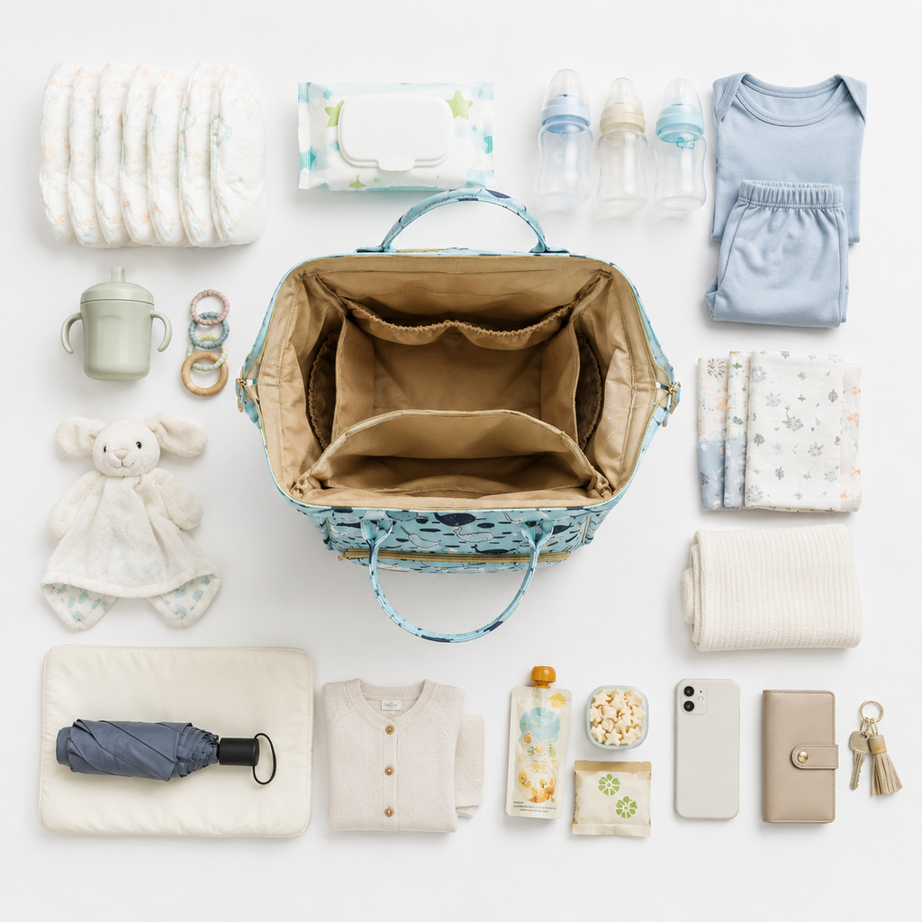 Waterproof Diaper Bag – The Stylish Mom's Ultimate Travel Companion