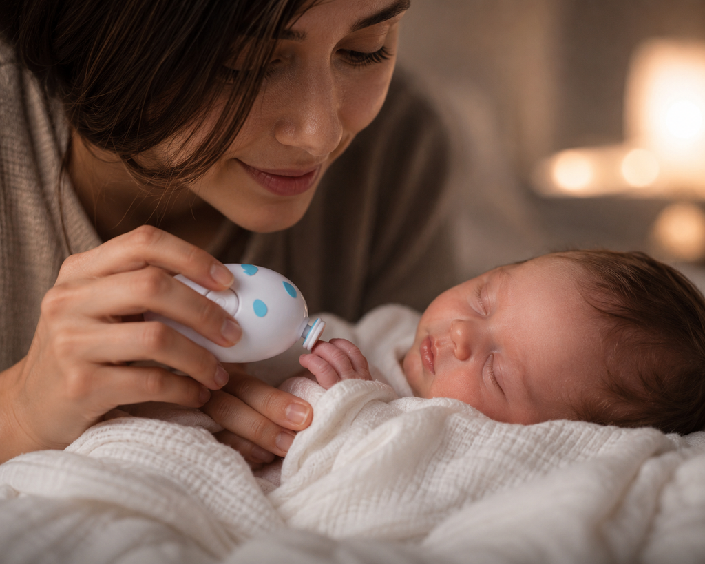 Baby Electric Nail Trimmer – Safe, Gentle & Stress-Free Grooming