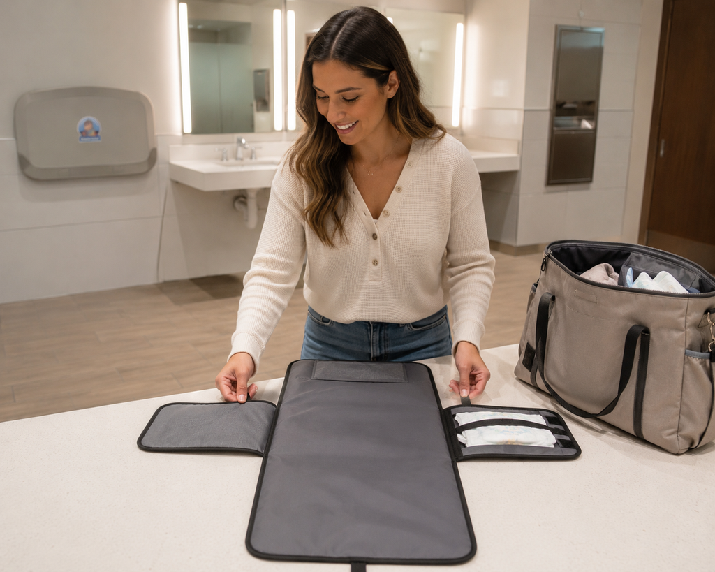 Portable Baby Changing Mat – Clean & Easy Changes Anywhere