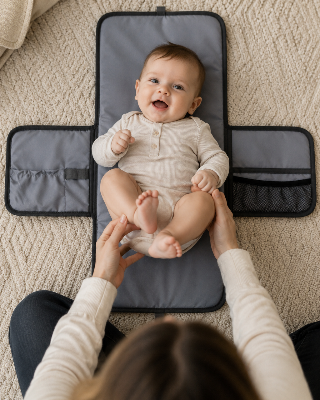 Portable Baby Changing Mat – Clean & Easy Changes Anywhere