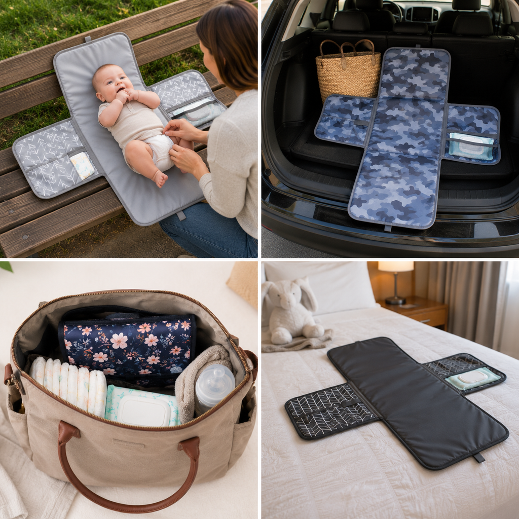 Portable Baby Changing Mat – Clean & Easy Changes Anywhere