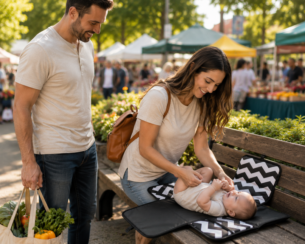 Portable Baby Changing Mat – Clean & Easy Changes Anywhere