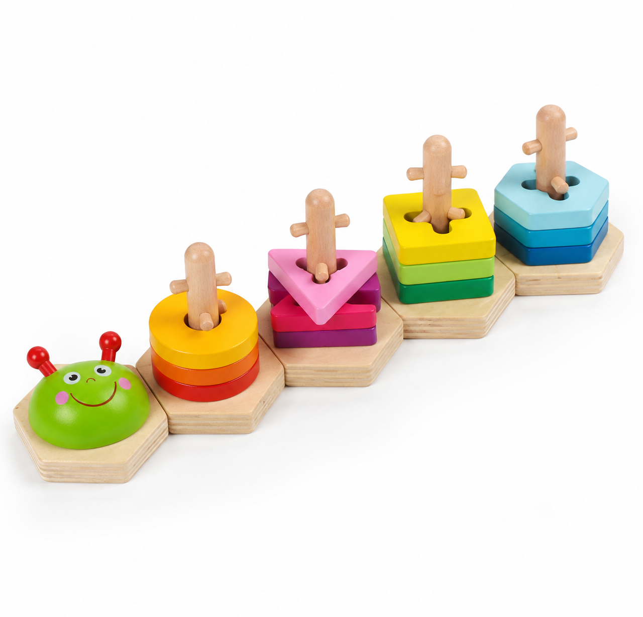 Wooden Shape Sorting Puzzle – Fun Learning for Little Hands