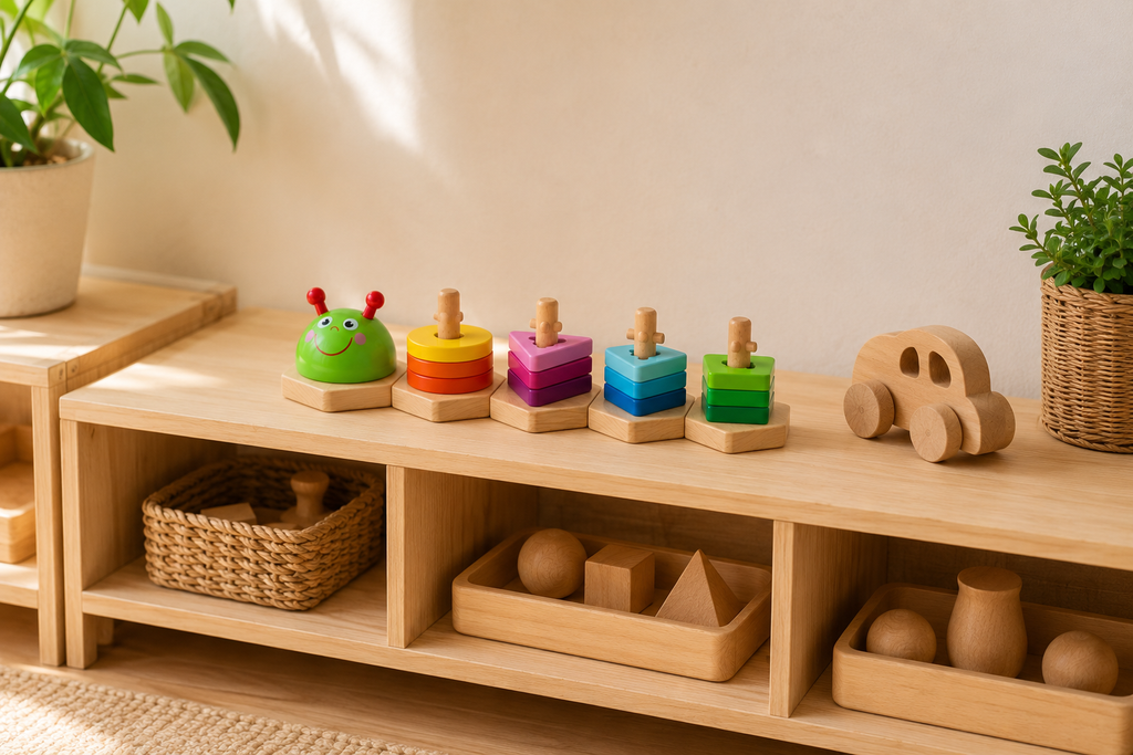 Wooden Shape Sorting Puzzle – Fun Learning for Little Hands