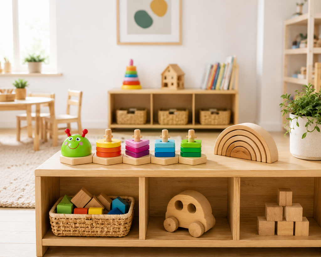 Wooden Shape Sorting Puzzle – Fun Learning for Little Hands