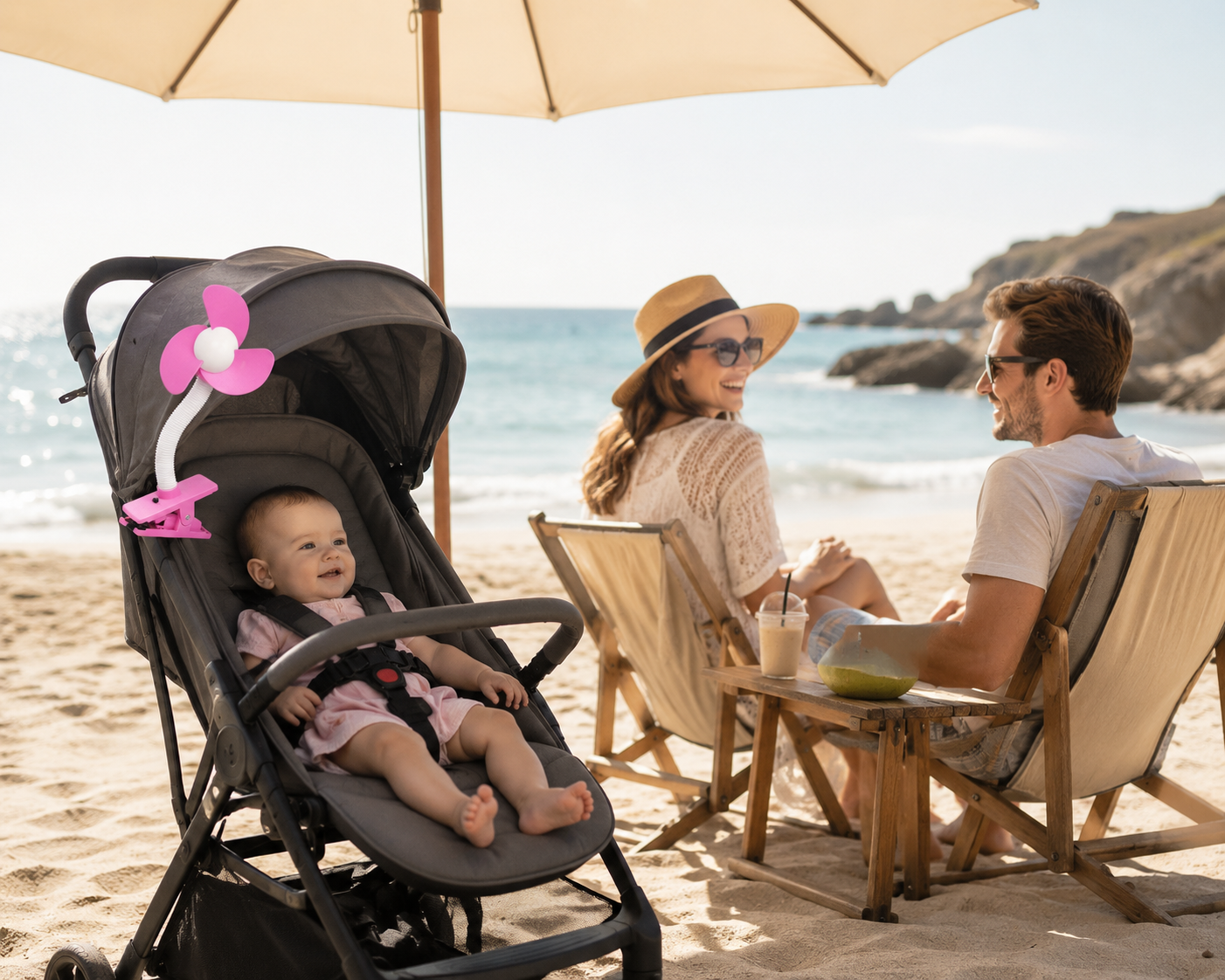 Baby Stroller Clip Fan – Cool & Quiet All Summer Long