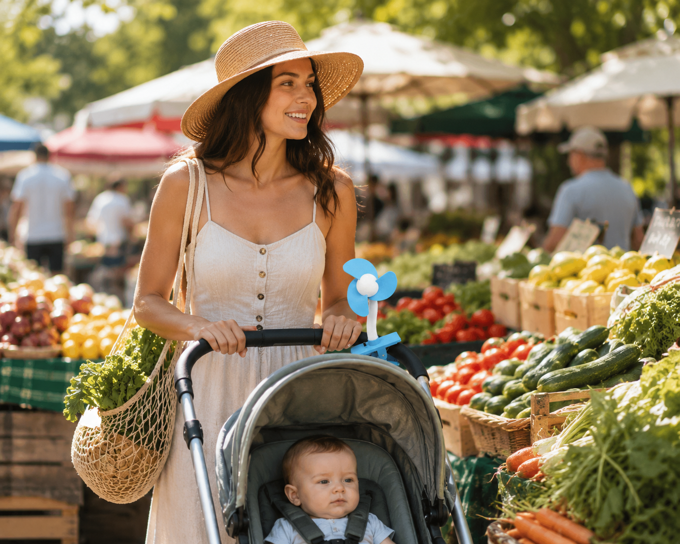 Baby Stroller Clip Fan – Cool & Quiet All Summer Long