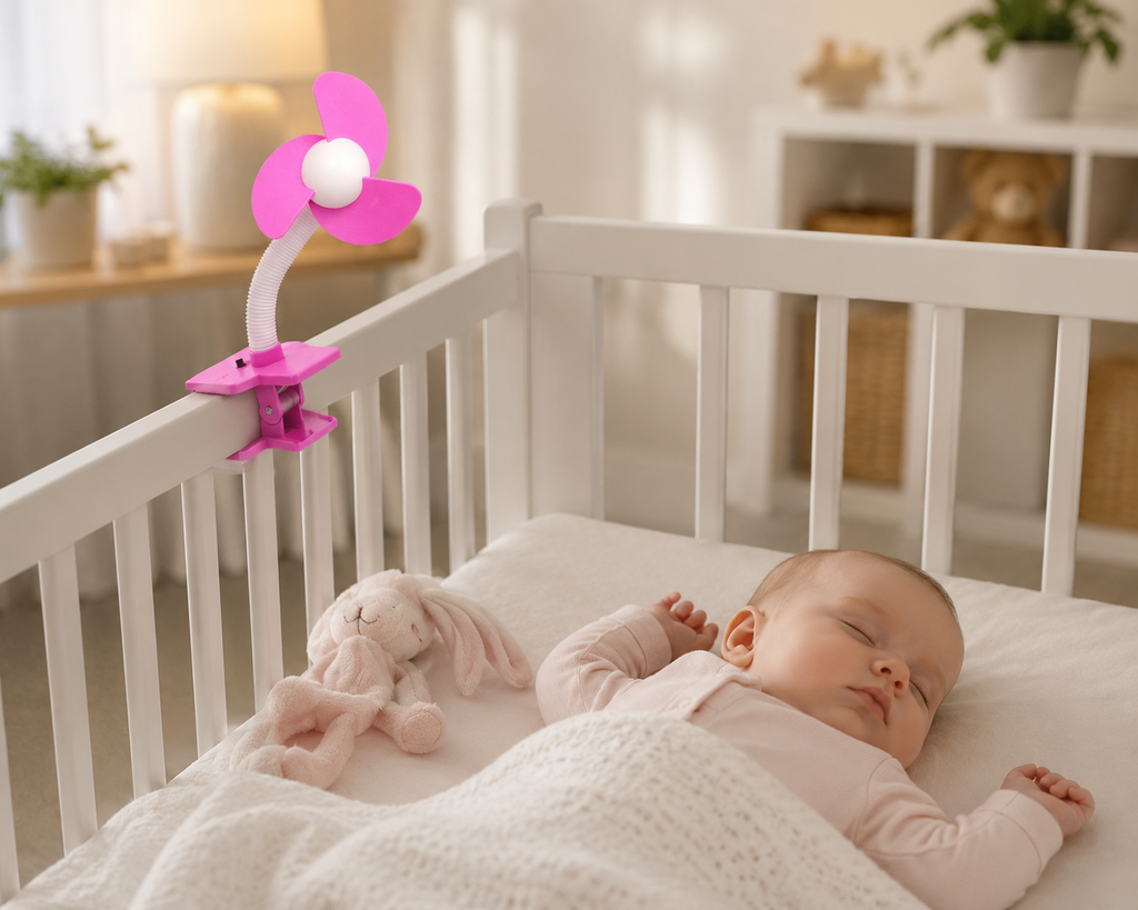 Baby Stroller Clip Fan – Cool & Quiet All Summer Long