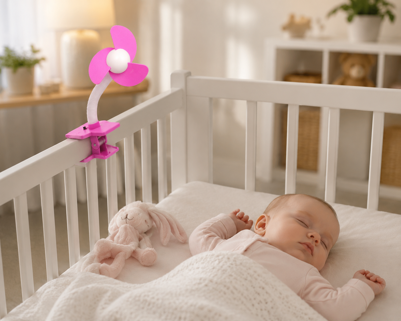 Baby Stroller Clip Fan – Cool & Quiet All Summer Long