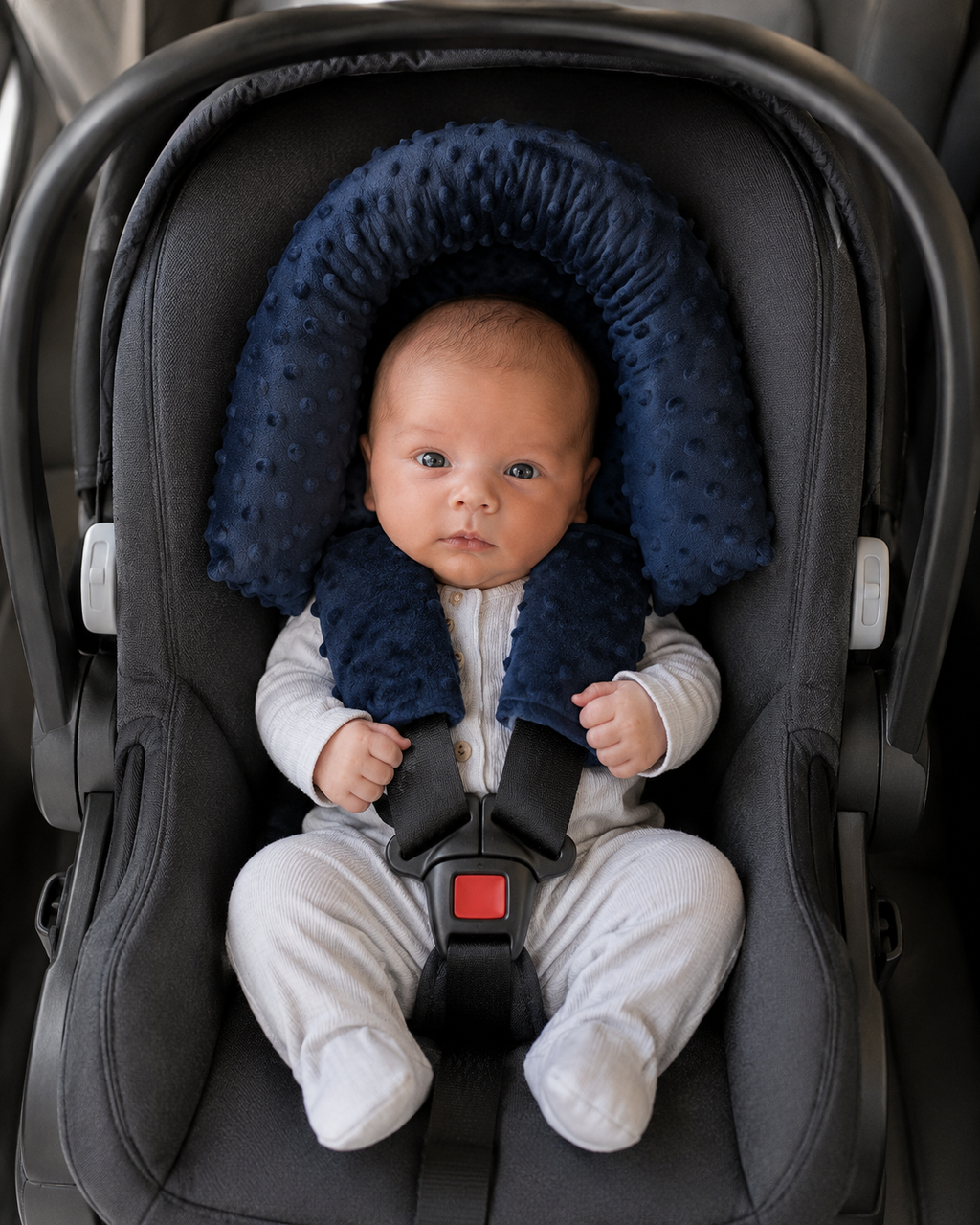 Baby Car Seat Pillow – Cozy Head & Neck Support Set