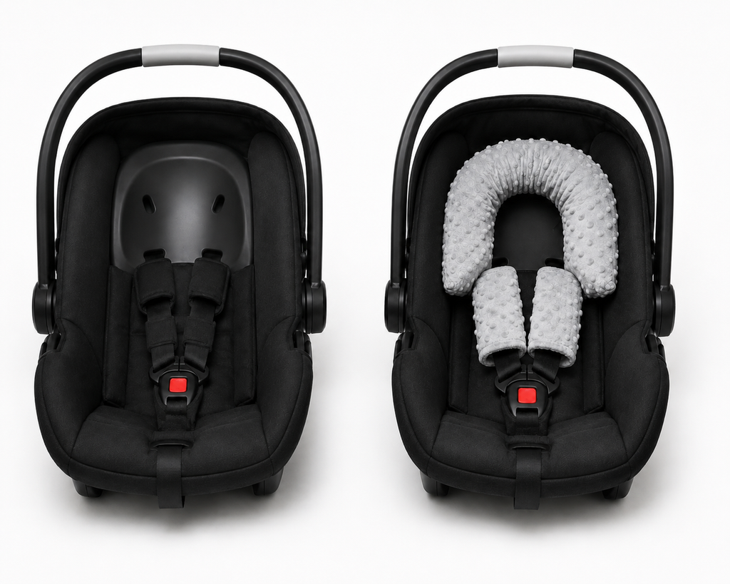 Baby Car Seat Pillow – Cozy Head & Neck Support Set