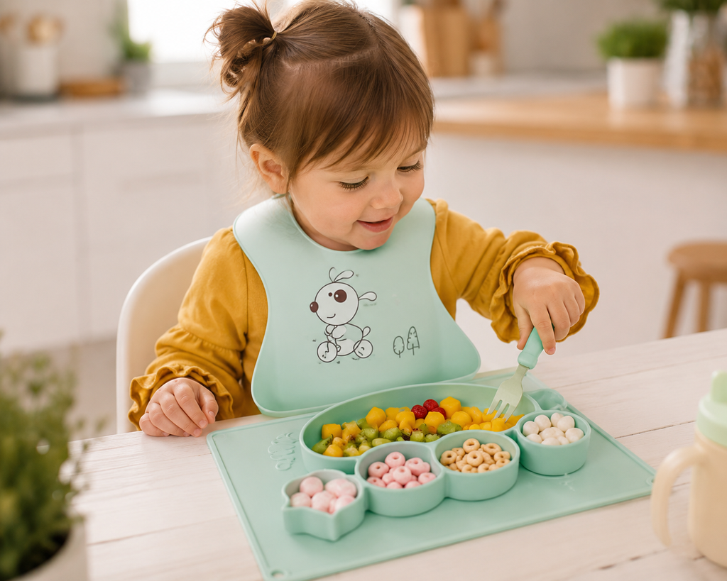 Silicone Suction Baby Bowl – Mess-Free Mealtime Made Easy