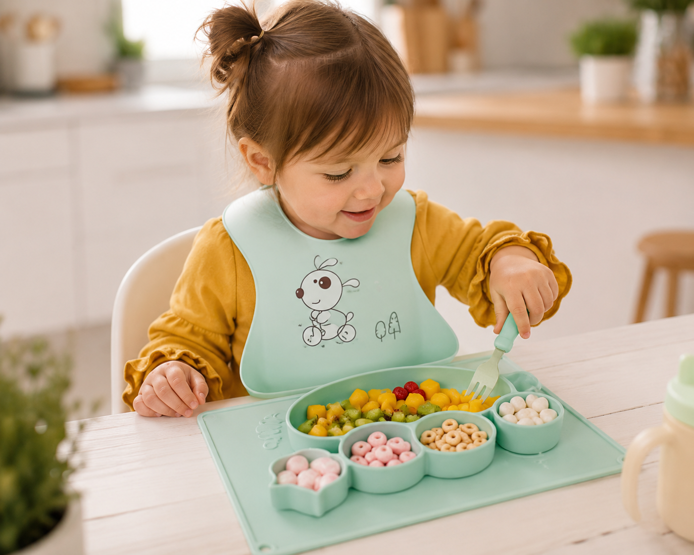 Silicone Suction Baby Bowl – Mess-Free Mealtime Made Easy
